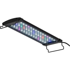 AQUARIUM Hillvert HT-WEDGE-FT12W Lampe LED Rampe Éclairage D'Aquarium  Nuit (12 W, Longueur : 36 cm, Spectre complet, 45 LED)208