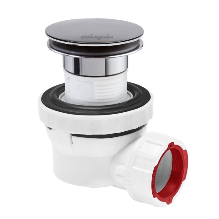Siphon lavabo extra plat - Cdiscount