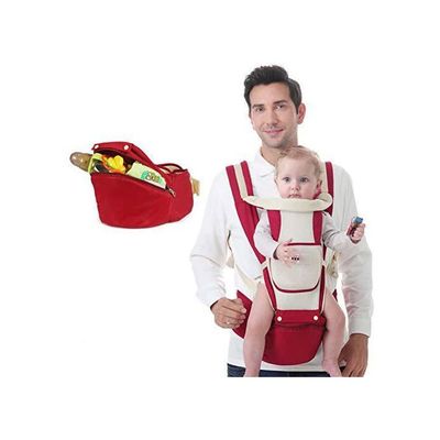 Porte-bébé Ergonomique Lictin - 3 Positions (3,5 à 20 Kg) - Certification CE - Avec Capuche Et Poche - Gris - 9