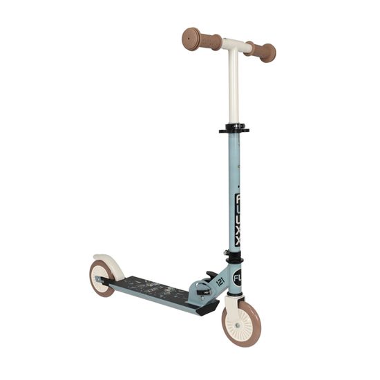 Trottinette Enfant Fluxx Flex & Stop 125 – 2 Roues, Freins Guidon + Pied, Plateau Acier 50 Kg, Hauteur Réglable 70-80 Cm