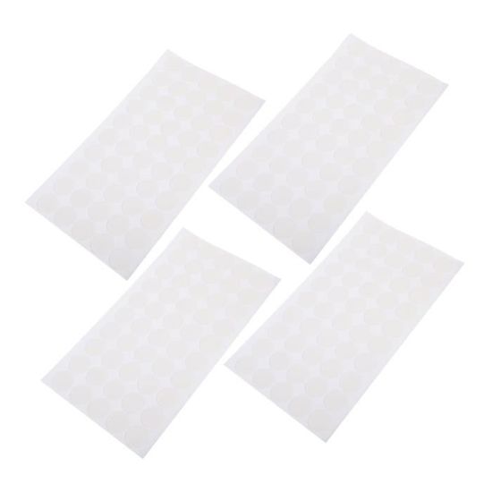 1200 Pièces Point Adhésif Transparent Autocollants de Double Face