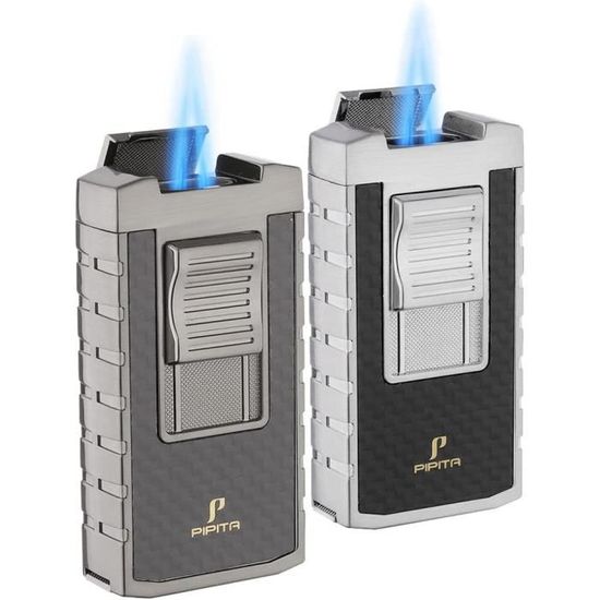 Nizirioo Lot de 2 Briquets Tempête Jet Flamme Nizirioo Lot de 2 Briquets Tempête Jet Flamme