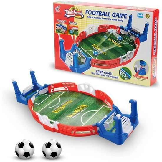 Mini Jeu De Football Portable - Table De Foot Avec 12 Joueurs, Léger, Pour Enfants Et Adultes