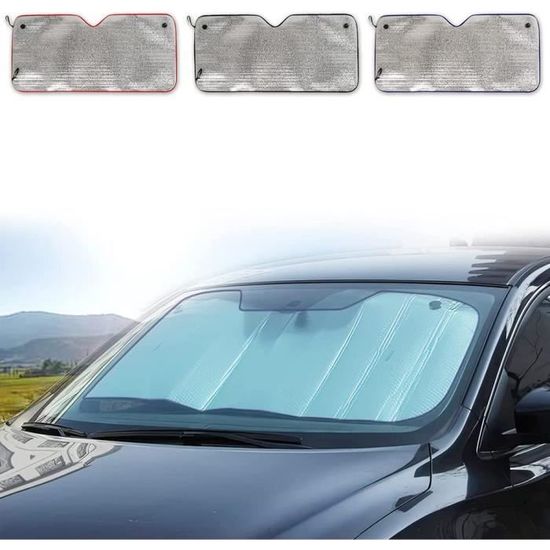Pare-Soleil Latéral Voiture Antevia - Lot De 2 - 37x44cm - Noir - Avec Ventouses - Protection Enfants Contre Le Soleil