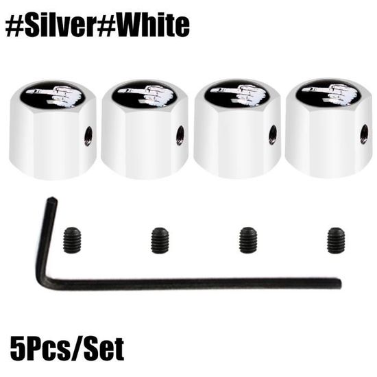 Accessoire Audi 20 Bouchons Valve Pneu Fluorescents - Accessoire Tuning Et Sécurité Voiture Décoration Pneu Fluorescent