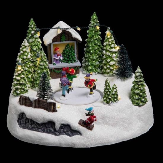 Accessoire pour village de noël Set 6 pièces en Laponie - Feeric