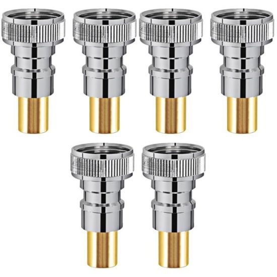 Lot De 2 Raccords à Came Et Rainure, Aluminium, Type DP, Bouchon Anti-poussière Camlock Mâle De 5,1 Cm, Avec 2 Joints D'étanchéité Camlock