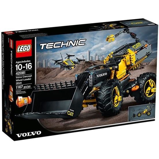 LEGO® Technic 42081 Le tractopelle Volvo Concept ZEUX