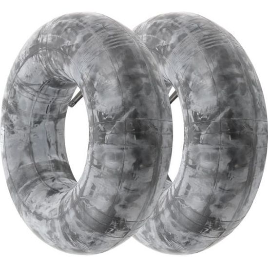 Kit 2 Pneus + Chambres à Air 18x9.50-8 Pour Tondeuse Autoportée - Valve Droite