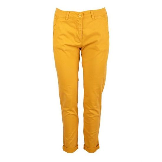Chino jaune 2025 femme