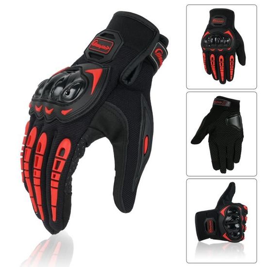 Gants Moto Imperméables Coupe-vent – Doigts Complets – Tactiles – Unisexe – Neuf