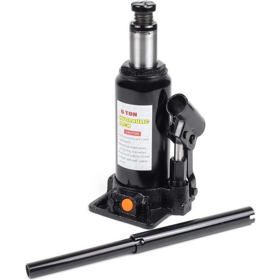 Cric Bouteille Hydraulique 2 Tonnes - Vérin De Levage Voiture - Descente Lente Et Sûre
