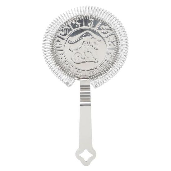 Filtre à Cocktail Inox - Passoire Mixologie Professionnelle - Ressort Détachable Pour Bar Maison Fête