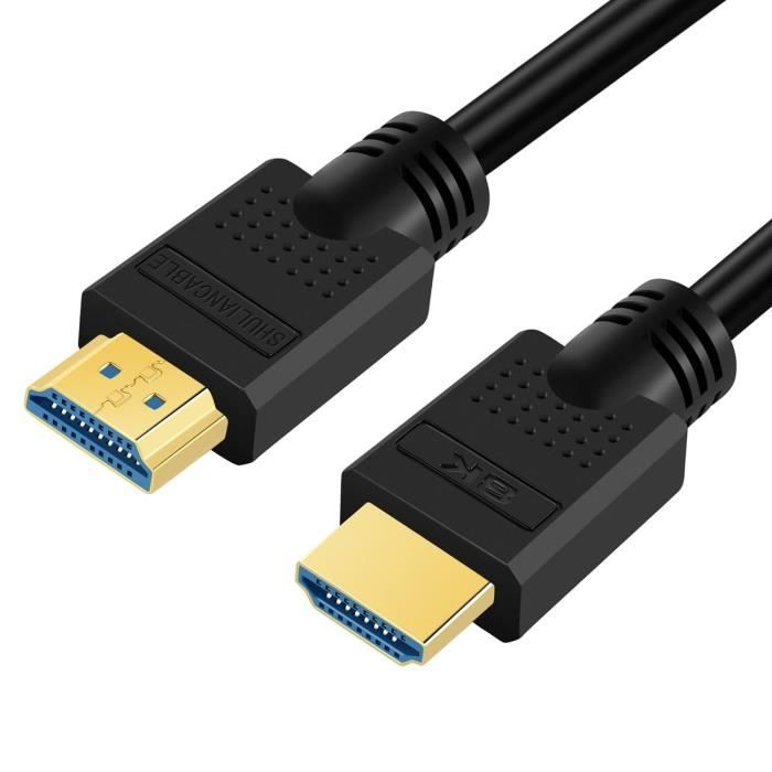 Cable hdmi 2.1 8K 4K 120Hz UHD HDR eArc 3m 48Gb/sec. TechExpert