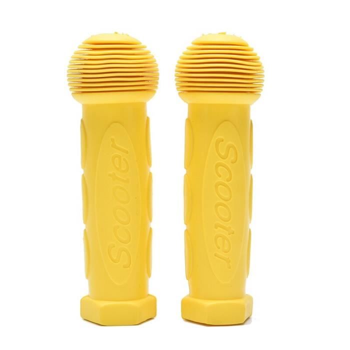 Rubber Grip Handle Handlebar Grips Colorful Blue Red Antiskid Child