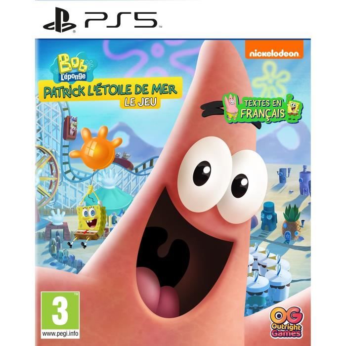 PATRICK ’ÉTOILE DE MER LE JEU PS5