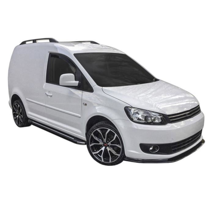 JJ AUTOMOTIVE | Deflecteurs d'air Déflecteurs de fenêtre latérale Compatible avec Volkswagen Caddy 2P 2003-2020 2pcs