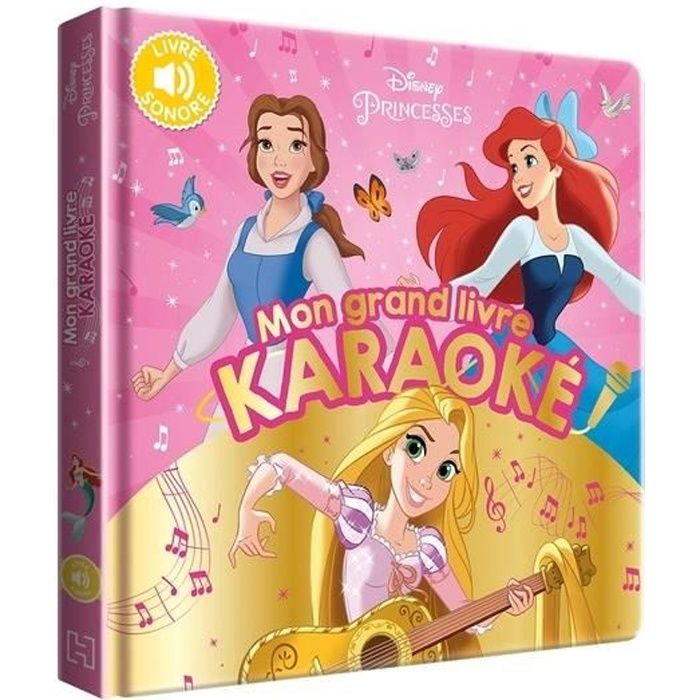 Mon grand livre karaoké Disney Princesses