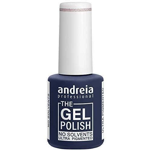 Andreia Professional - The Gel Polish - Vernis à Ongles Gel Semi-Permanent Sans Solvant et Sans Odeur - Colour G04 Paillettes Rose -