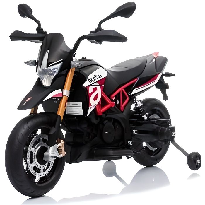 Aprilia Dorsoduro 12v moto électrique pour enfants - Moto électique pour enfant avec batterie