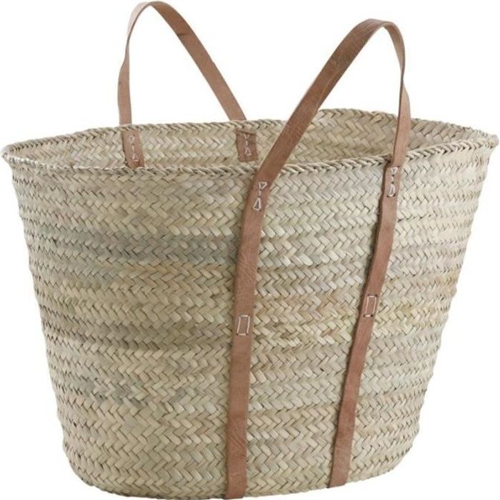 Cabas de courses en palmier