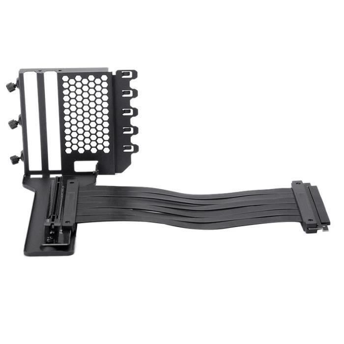 Anti-InterféRence GPU Extension Line Computer PCI-E X16 Verticalement VGA Card Bracket Set Suit 7 Slot Mount PH-VGPUKT 02