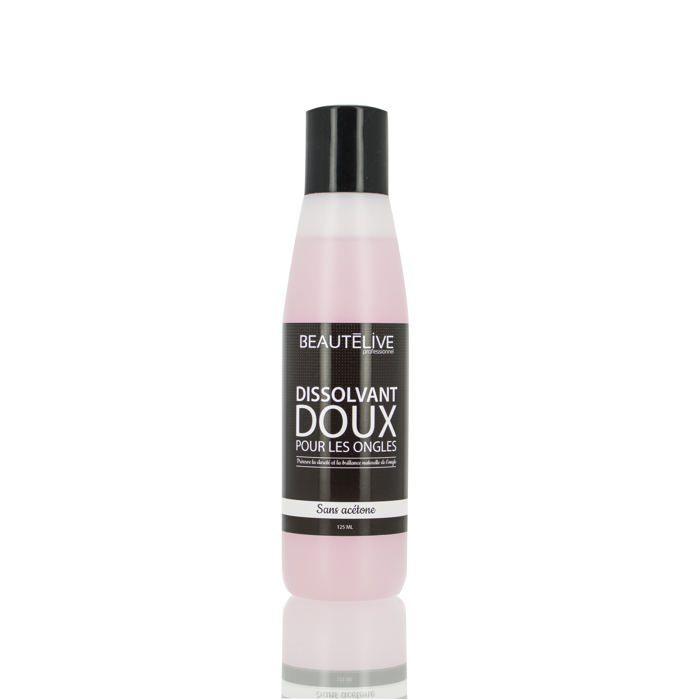 Flacon Dissolvant sans acétone 500ml, Beautélive