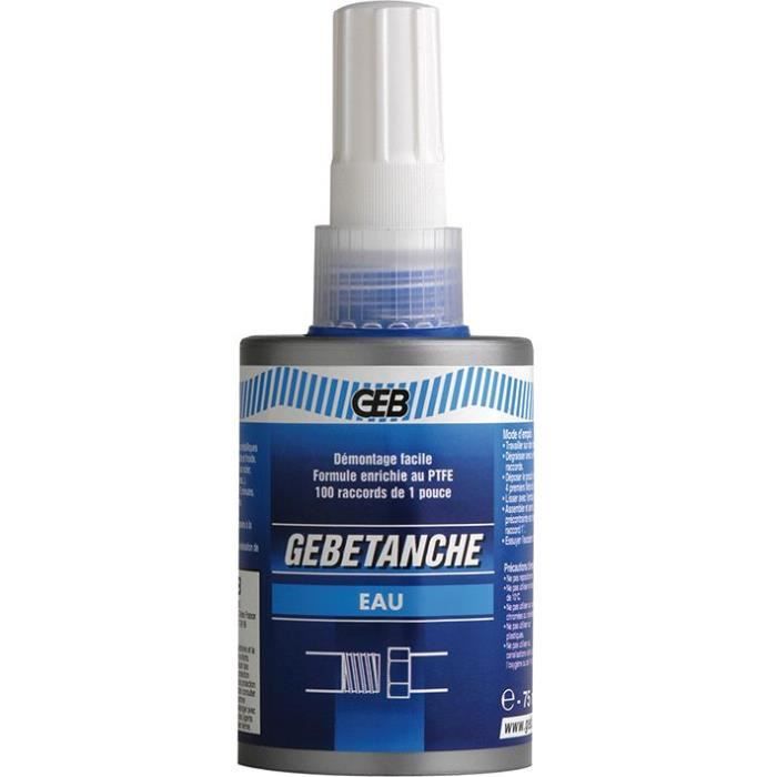 Résine d'étanchéité Gebétanche eau accordéon 75ml