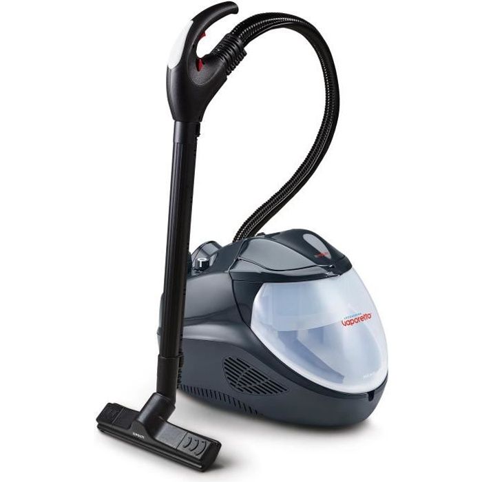 POLTI VAPORETTO - Lecoaspira FAV20 - Nettoyeur vapeur + aspirateur intégré - filtration HEPA - 3,5 BAR - 90g/min - Noir