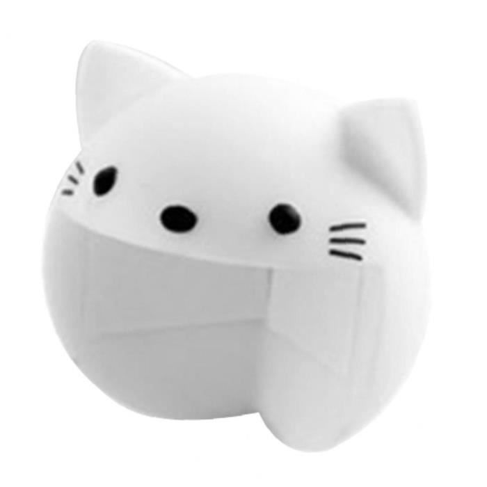 Joli Poignées de coins de la table de dessin animé gardes de coin de sécurité pour enfants bébé chat blanc