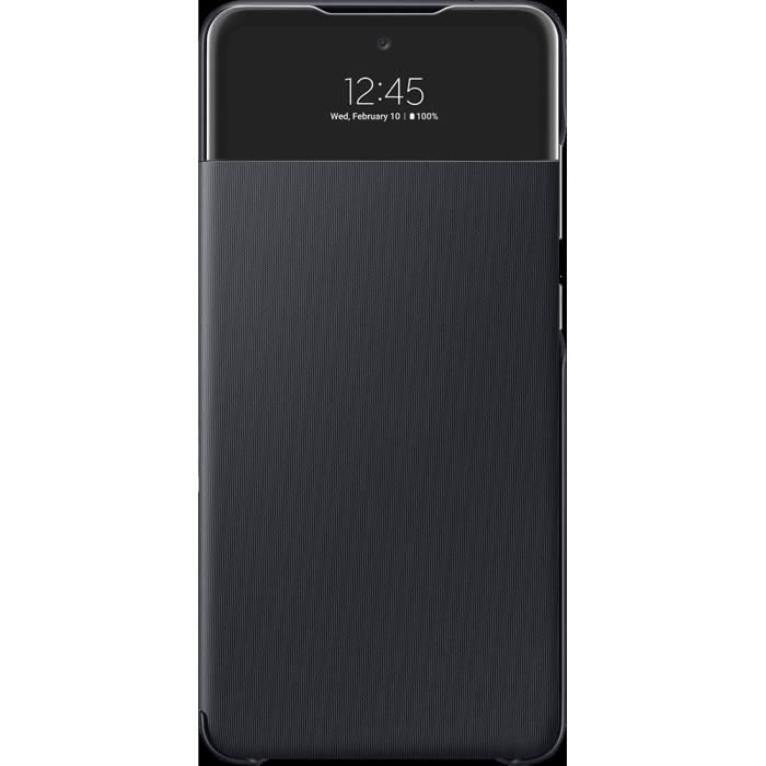 Etui Smart View Samsung Galaxy A72 Noir