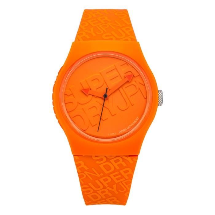 Montre Superdry Mono-couleur Orange