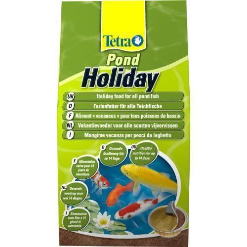Tetra Pond Holiday Nourriture pour poissons de bassin Spécial vacances 98 g Lot de 2 - 4004218172081