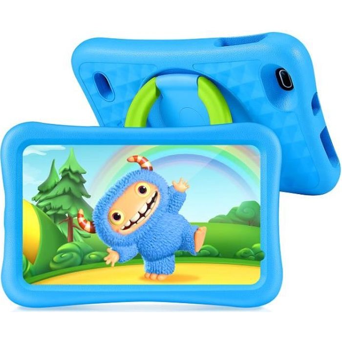 VANKYO S8 Tablette Tactile pour Enfants 8 pouces Android 9.0 2Go de RAM Contrôle Parental Premium Enfant-Mode Bleu