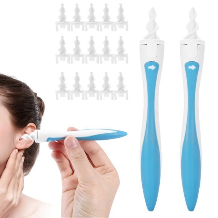 Nettoyeur d'oreille Creuser Oreille Nettoyage Cérumen Facile Doux -POU HB17484