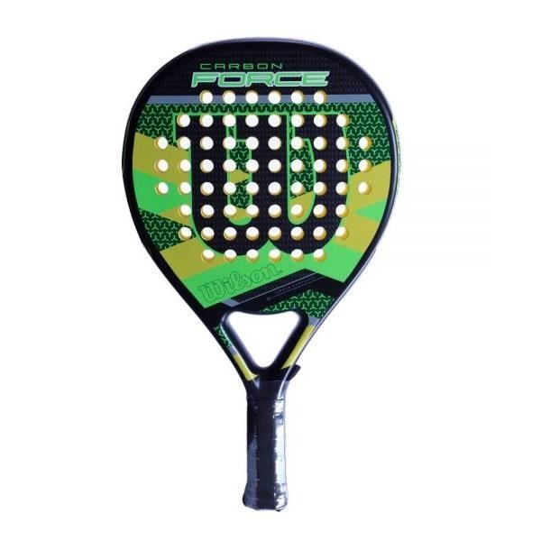 WILSON CARBON FORCE PADDLE VERTE NOIRE