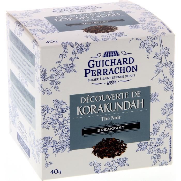 GUICHARD PERRACHON Thé Noir Brekfast - 20 sachets - 40g