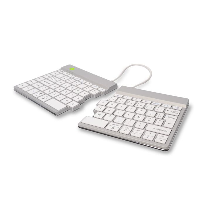 R-Go Split Break version 2 (blanc sans fil AZERTY - FR)