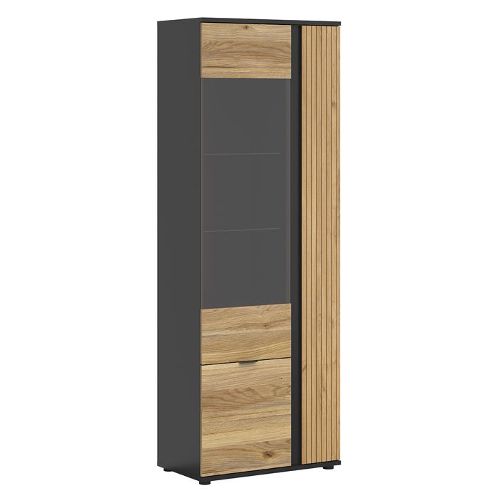 Vaisselier 3 portes Petits-meubles - Pia - 70 x 39 x 196cm - Bois Vaisselier 3 portes Petits-meubles - Pia - 70 x 39 x 196cm - Bois