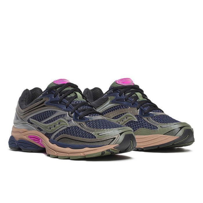 Baskets Saucony ProGrid Omni 9 OG bleues et roses Baskets Saucony ProGrid Omni 9 OG bleues et roses