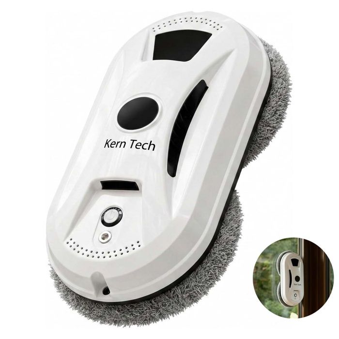 Robot lave-vitres- Kern Tech -80W 500mAh Protection contre les coupures de courant commande à distance  pratique et fonctionnel