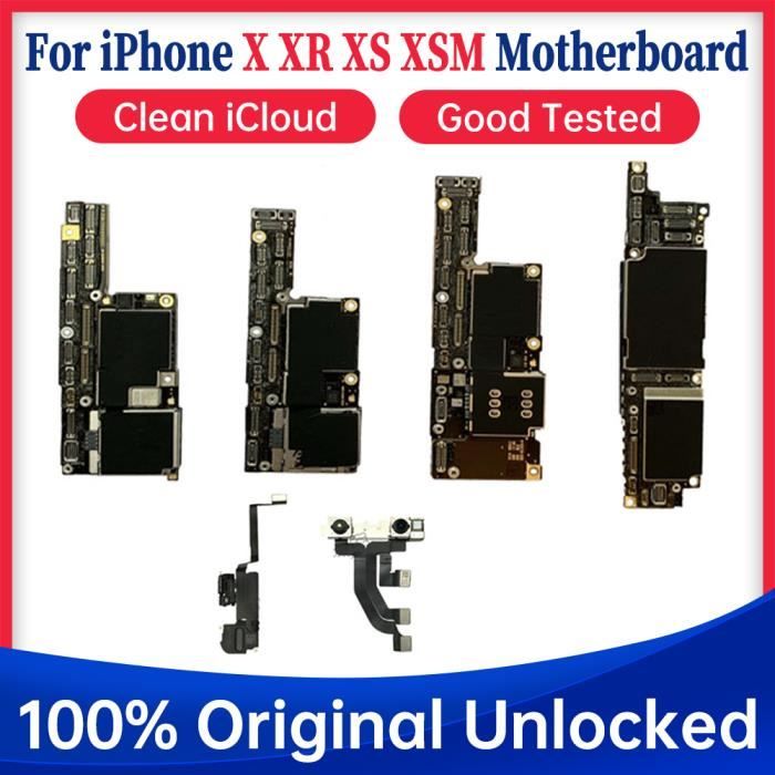 Carte Mère IPhone 7 – Blocage ICloud, Occasion, Fonctionnelle, Pour Réparation Ou Pièces