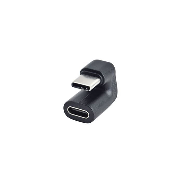 Usb 180 Convertisseur USB 180 Type C mâle-femelle 3.1, Angle droit de USB-C ...
