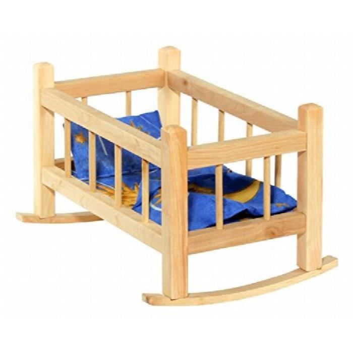 Ks Berceau En Bois Avec Traversin Pour Poupees Taille M D9g4h Cdiscount Puericulture Eveil Bebe