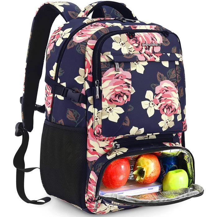 CoolBELL Sac dos pour ordinateur portable 15 6 pouces avec