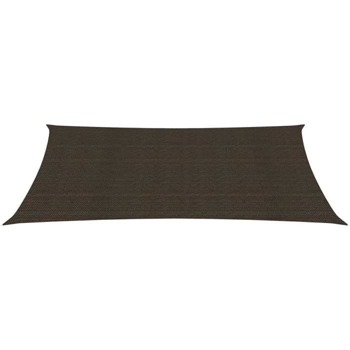 Voile D'Ombre 2,5x3 M - Protection Solaire Anti-UV Pour Jardin, Terrasse Ou Balcon - 160 G/m² Bleu