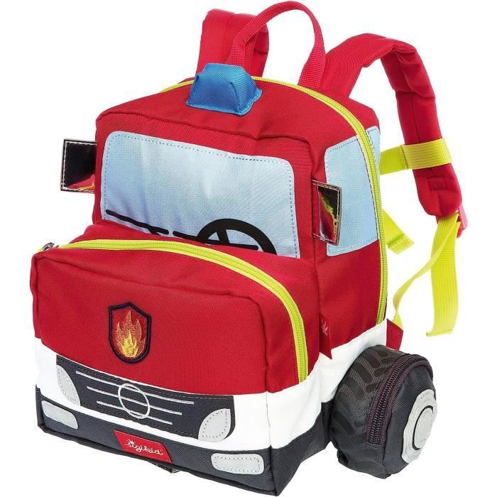 Sac Dos Tracteur Mixte Enfant 25X28X18 Cm u2407 Rouge