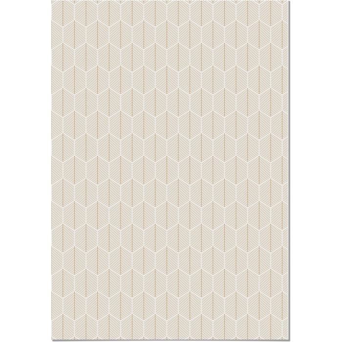 Papier Peint Meuble Àutocollant Feuilles De Géométrie 66X100 Cm