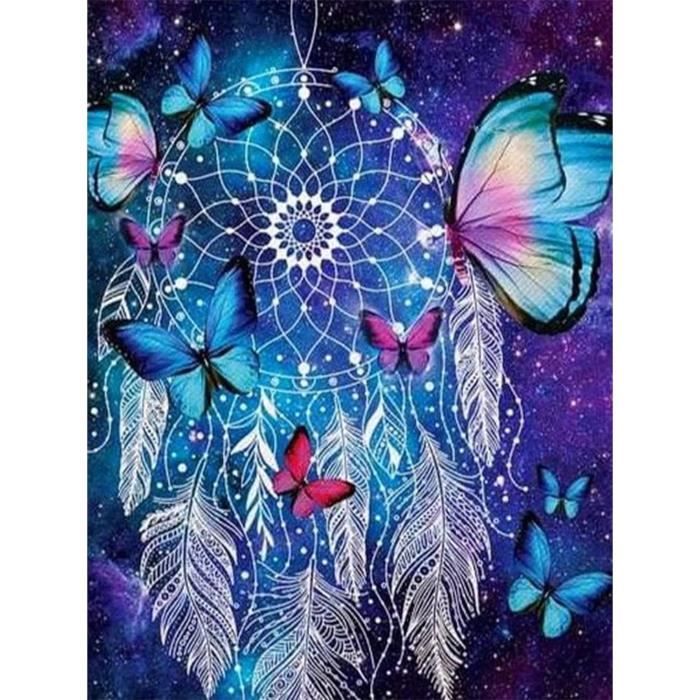 Nebulous Stars Kit Strass Par Numéro Marinia – Peinture Diamant Avec 4500 Strass, 2 Tableaux, Stylo Applicateur, Activité Manuelle Dès 7 Ans