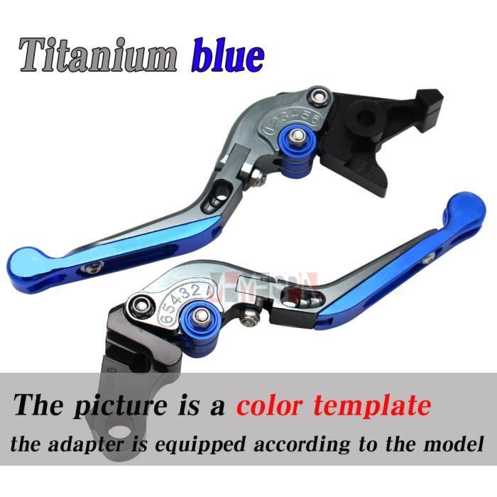 VQLDPX Accessoires Leviers d'embrayage De Frein De Moto Réglables pour Yamaha XJR 1300/Racer 2004-2016 Poignées d'embrayage De Frein en Alliage D'aluminium Levier 1 Paire Pièces(Titane VQLDPX Accessoires Leviers d'embrayage De Frein De Moto Réglables pour Yamaha XJR 1300/Racer 2004-2016 Poignées d'embrayage De Frein en Alliage D'aluminium Levier 1 Paire Pièces(Titane